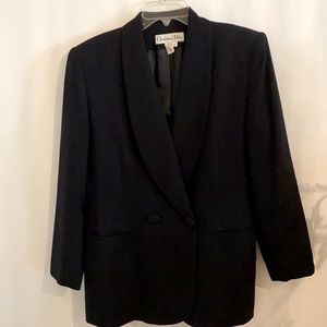 Vintage navy Christian Dior blazer